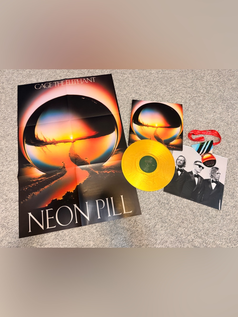 Neon Pill Yellow Vinyl Deluxe Bundle